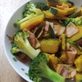 めんたいまま's cooksnap of when they made 超簡単！カボチャのベーコン炒め.