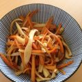 夕飯は６時です's cooksnap of when they made エリンギのきんぴら.