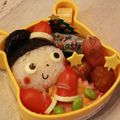 atuatu's cooksnap of when they made クリスマス キャラおかず＊サンタの手袋.