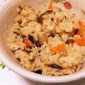 白まめ's cooksnap of when they made 超簡単！シンプルな炊き込み御飯☆.