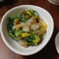 cochidori's cooksnap of when they made 菊の花と春菊となめこのお浸し.
