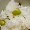 misakitcen's cooksnap of when they made ♥簡単☆えだまめごはん♥.