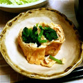 sa-chikco's cooksnap of when they made お弁当に♫ほうれん草を巻いた玉子焼き.