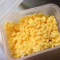 あああああ＊'s cooksnap of when they made 単品でも三色丼でも♪甘い炒りたまご.