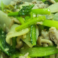 クックJ15LR8☆'s cooksnap of when they made 簡単！豚と小松菜のニンニク味噌炒め.