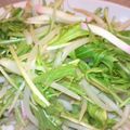 ロウチ's cooksnap of when they made ☆水菜とちくわの柚子こしょう＆ポン酢和え.