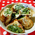 てぺよめ's cooksnap of when they made ササゲとチーズのお揚げ包み焼き.