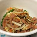 kozueham's cooksnap of when they made 山芋とスパムの炒め物.