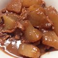 マイミライ's cooksnap of when they made いか（いかわた入り）と大根の煮物.