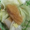 きらり流れ星's cooksnap of when they made キャベツとさつま揚げの炒め物.