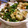 tohiya's cooksnap of when they made 春菊と焼き椎茸＆油揚げのゆずポン和え.