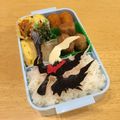 emilyn1's cooksnap of when they made ポケモン☆ダークライのキャラ弁.