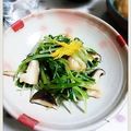 ＴＯＭＯＷＡＴ's cooksnap of when they made 【三つ葉・焼き椎茸の柚子ポン和え】簡単♪.