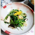 ＴＯＭＯＷＡＴ's cooksnap of when they made 【三つ葉・焼き椎茸の柚子ポン和え】簡単♪.