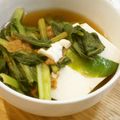 反省堂書店（のぐち）'s cooksnap of when they made 豆腐と小松菜の梅煮.