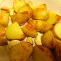 mochad's cooksnap of when they made 揚げない 新じゃが 素揚げ♪.
