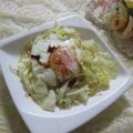 miyuki12's cooksnap of when they made レンジで☆キャベツ敷き目玉焼き.