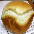 amina2110's cooksnap of when they made パナソニックHB限定！ミルクハース的パン.
