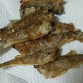 ミジコ1's cooksnap of when they made ハタハタのバター焼き♪ 【さばき方】.