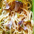 meigorou's cooksnap of when they made レンジで簡単和風パスタ♪.