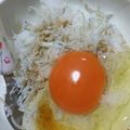 よっちゃん★☆★'s cooksnap of when they made しらすたまごかけご飯.