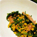 ちゃことゆうな's cooksnap of when they made お弁当に♪ハムとほうれん草のバター炒め♪.
