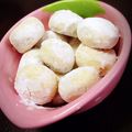 Mmaas's cooksnap of when they made バター不使用＊サク・ホロスノーボール.