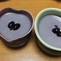 yukkie123's cooksnap of when they made 黒豆の煮汁でプリン.