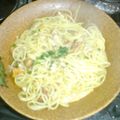 はにぉ's cooksnap of when they made 梅と鶏ひき肉のあっさりパスタ.