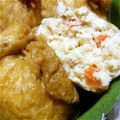 まぁこぅちん's cooksnap of when they made 油揚げのおから挽肉詰め。.