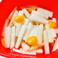akko 7's cooksnap of when they made 大根漬物（切り漬け）.
