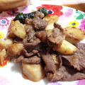 ☆accoco☆'s cooksnap of when they made 牛肉と里芋の炒め物.