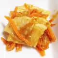 むーにんママ's cooksnap of when they made 蜂蜜だいこんの後は...きんぴら大根♪.