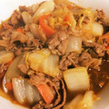 バナナ1986's cooksnap of when they made 簡単 おかず！ 牛肉 白菜 ソース炒め.