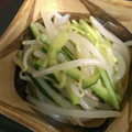 銀のれん's cooksnap of when they made モヤシとキュウリのナムル.