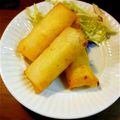 chisat00's cooksnap of when they made えびとはんぺんの春巻.