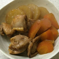 美穂みほ's cooksnap of when they made 鶏 大根のほっこり煮物.