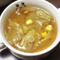 ayaakari's cooksnap of when they made 簡単♪レタススープ.