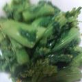Candy　Girl's cooksnap of when they made 菜の花の辛子和え.