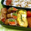 ととろ＆めい's cooksnap of when they made にんじんとインゲンの肉巻き.