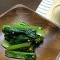 haricho's cooksnap of when they made 小松菜のおひたし☆.