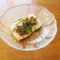 pali's cooksnap of when they made こしょうたっぷり！おかか・ねぎ餅カナッペ.