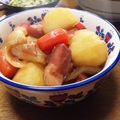 YUKIKI☆'s cooksnap of when they made ＊ホクホク肉じゃが風煮物＊.