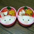 ななもものはは's cooksnap of when they made 簡単♪ぶたさんのお弁当〈キャラ弁〉.