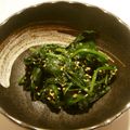 Yayuyo58's cooksnap of when they made ほうれん草のナムル.