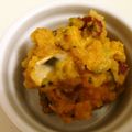 とまとま１０'s cooksnap of when they made 薩摩芋とかぼちゃとクリームチーズサラダ.
