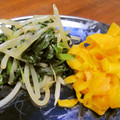 ぽんずー's cooksnap of when they made 超簡単副菜☆ほうれん草ともやしのソテー.