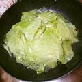 mokun's cooksnap of when they made 鳥むね肉とキャベツのにんにく蒸し☆.