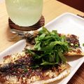 ikekioa's cooksnap of when they made 生姜香る！いわしのごま味噌焼き.
