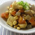 nonko55's cooksnap of when they made 大豆と野菜たっぷりの甘味噌煮✿.